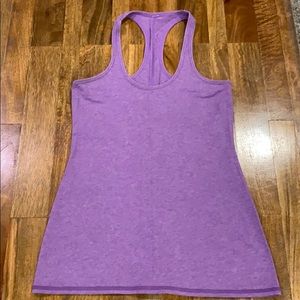 lululemon Racerback Tank Top Size 6 Purple